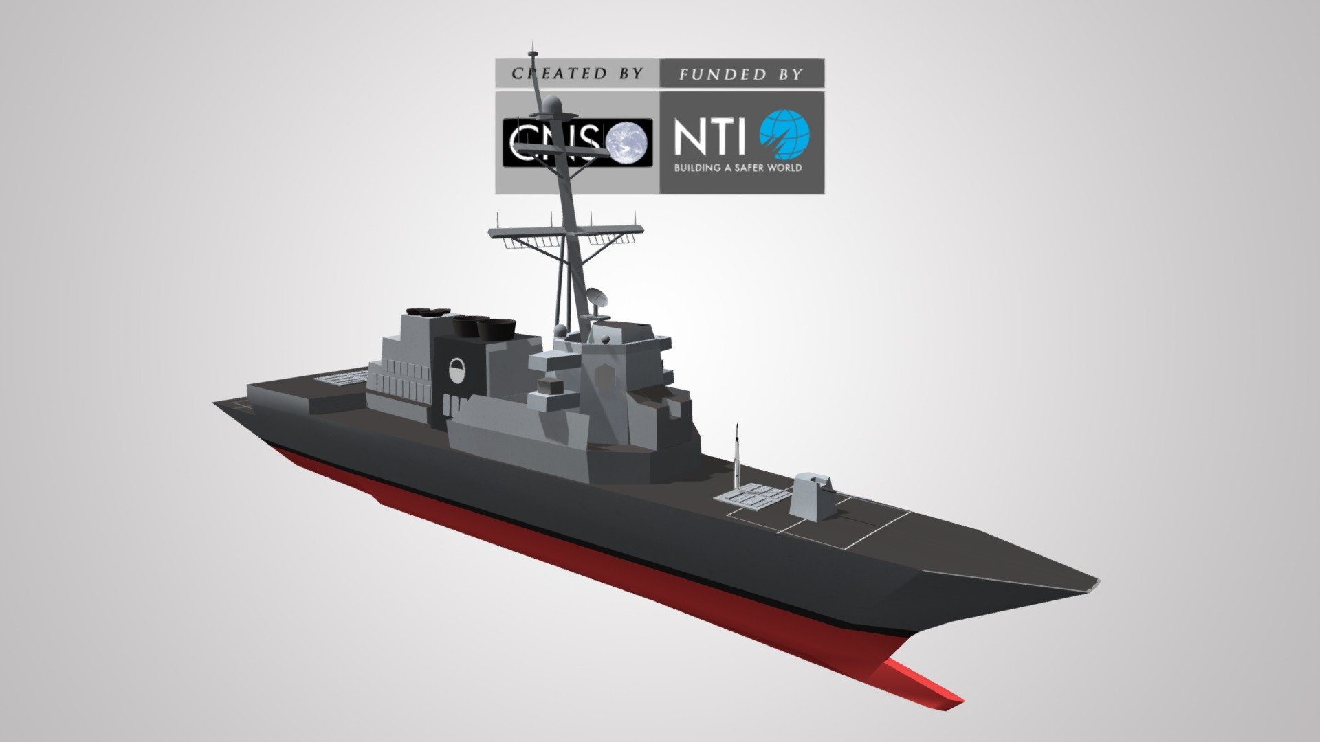 Aegis Ballistic Missile Defense System 3d model