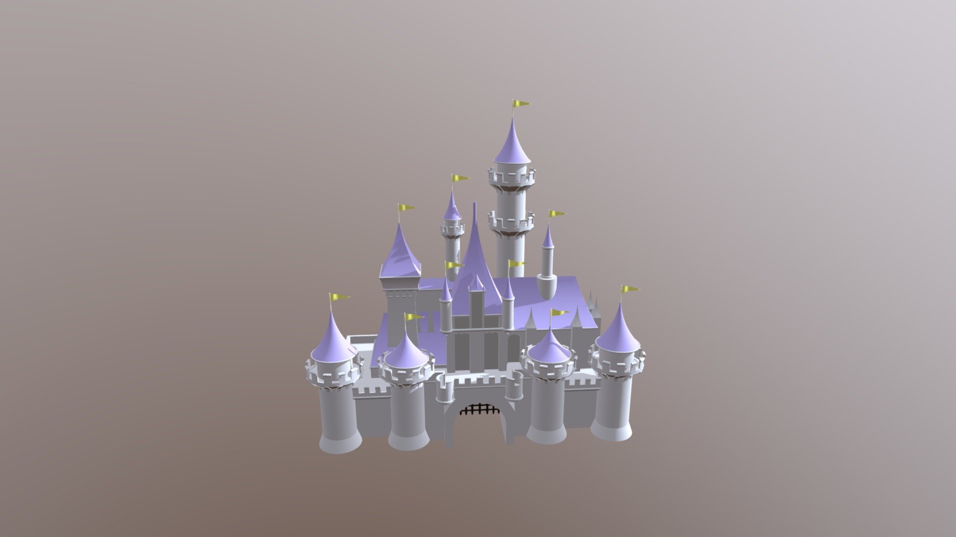 Castle 3d model