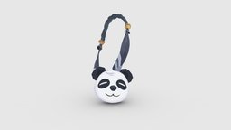 Cartoon panda satchel