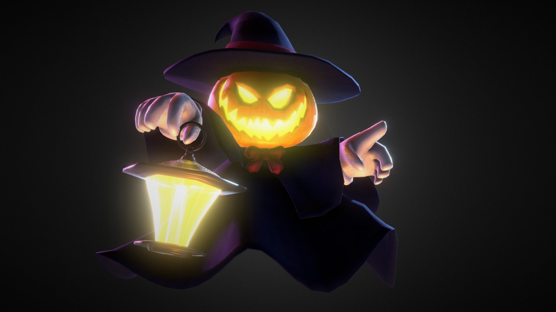 Jack olantern 3d model