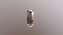 Animated Dog, Shiba Inu