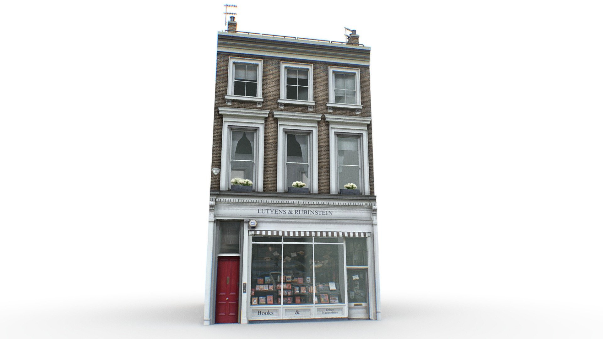 London Townhouse 3 3d model