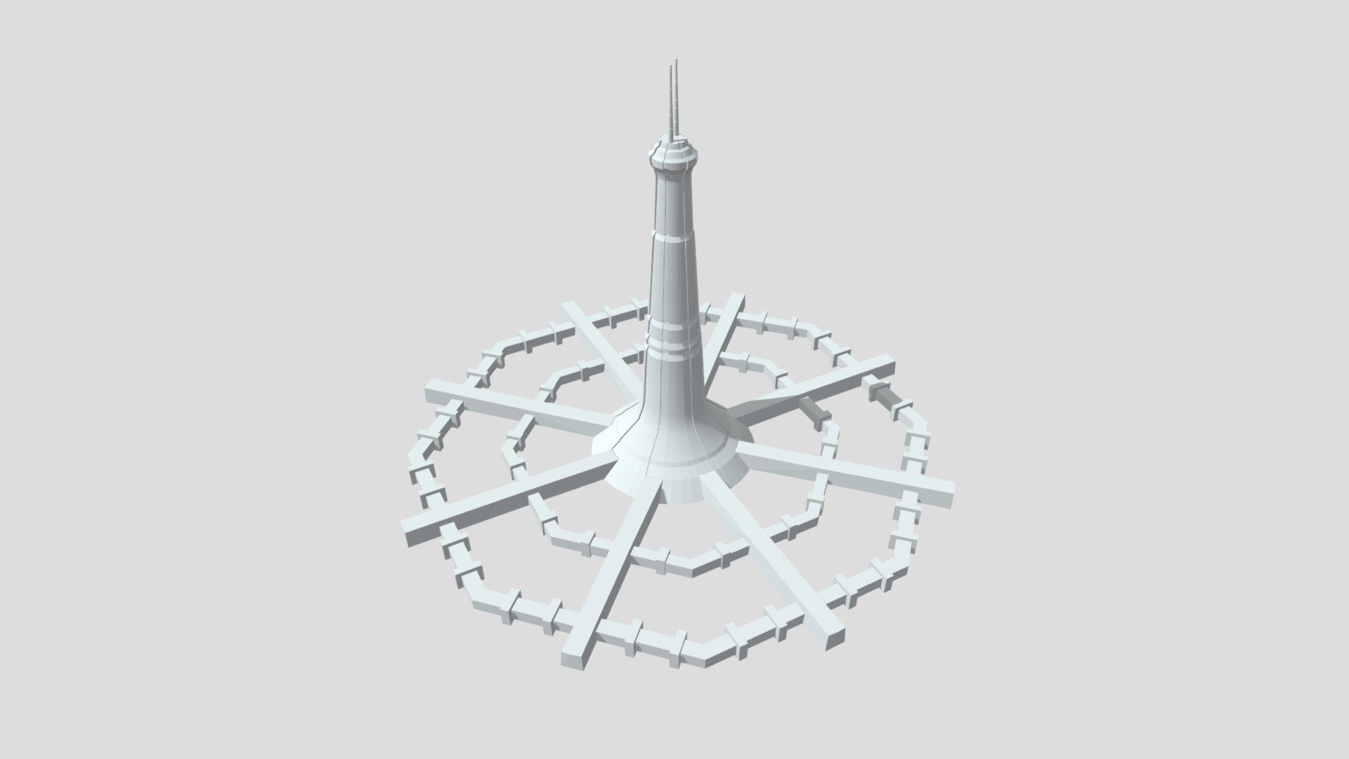 Millennium Gate 3d model