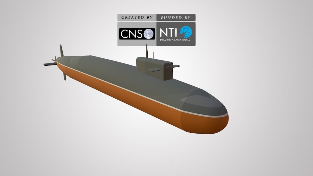 Arihant SSBN 3d model