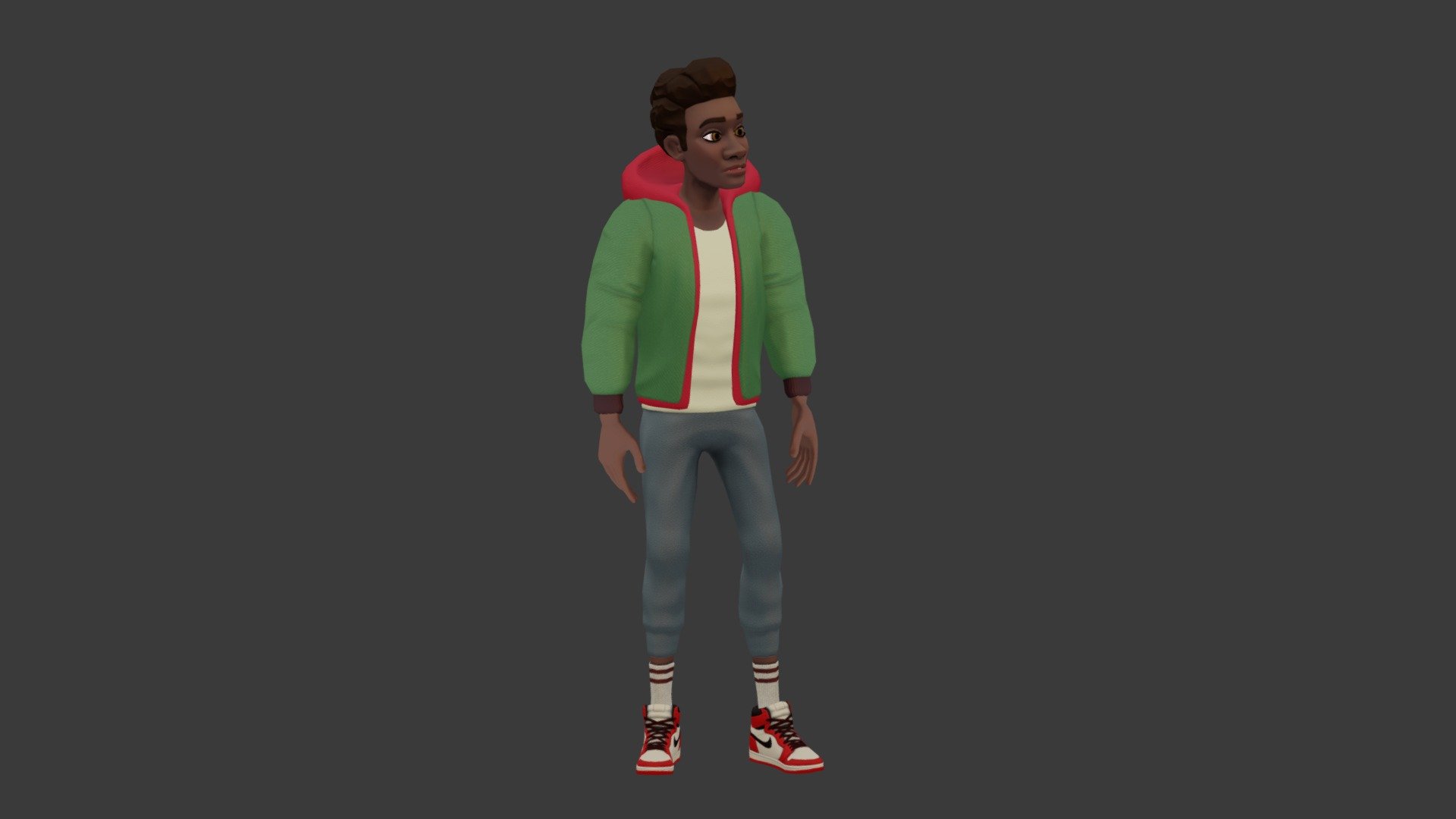 Spider-Man (Miles Morales) 3d model