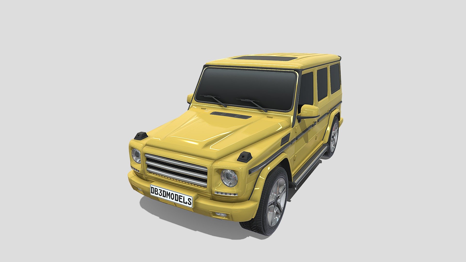 Generic Luxury SUV 3d model