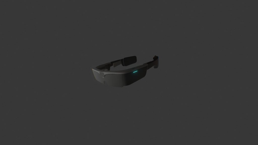 AR Glasses 3d model