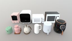 Kitchen Pack | Blender-UE5-C4D-3DS-max | 1