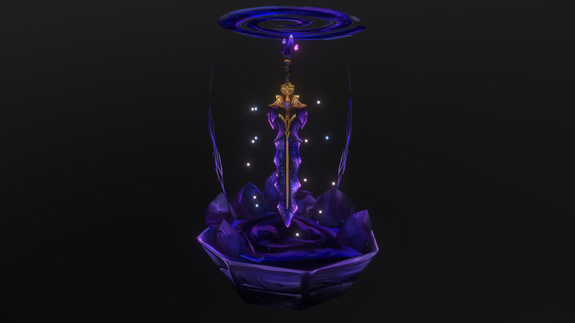 Telogrus Sword of Eternal Void 3d model