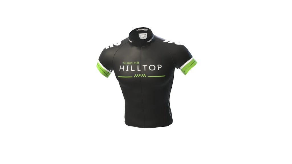 Hilltop Bicycles Jersey 3d model