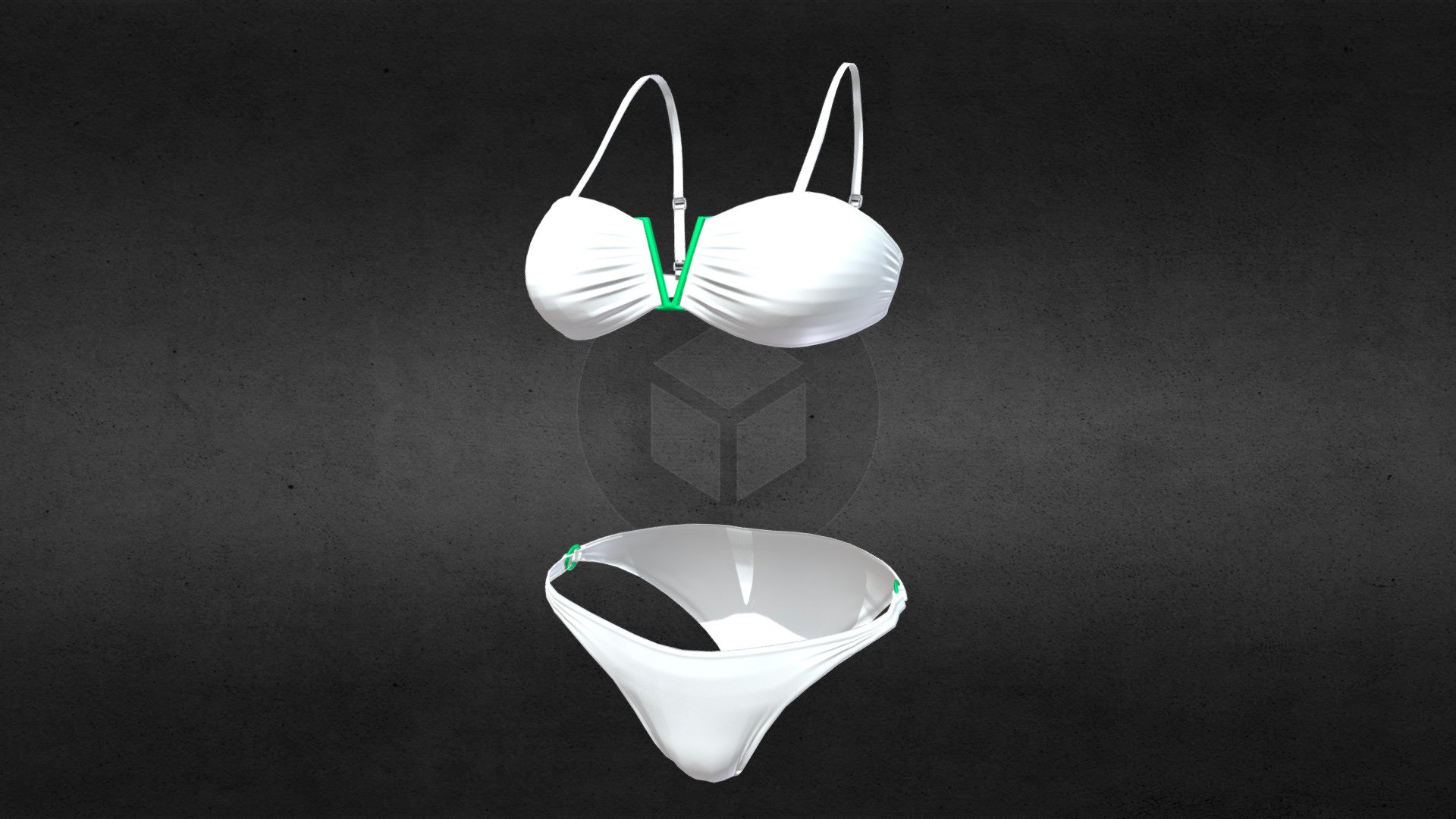 Vwire Bikini 3d model