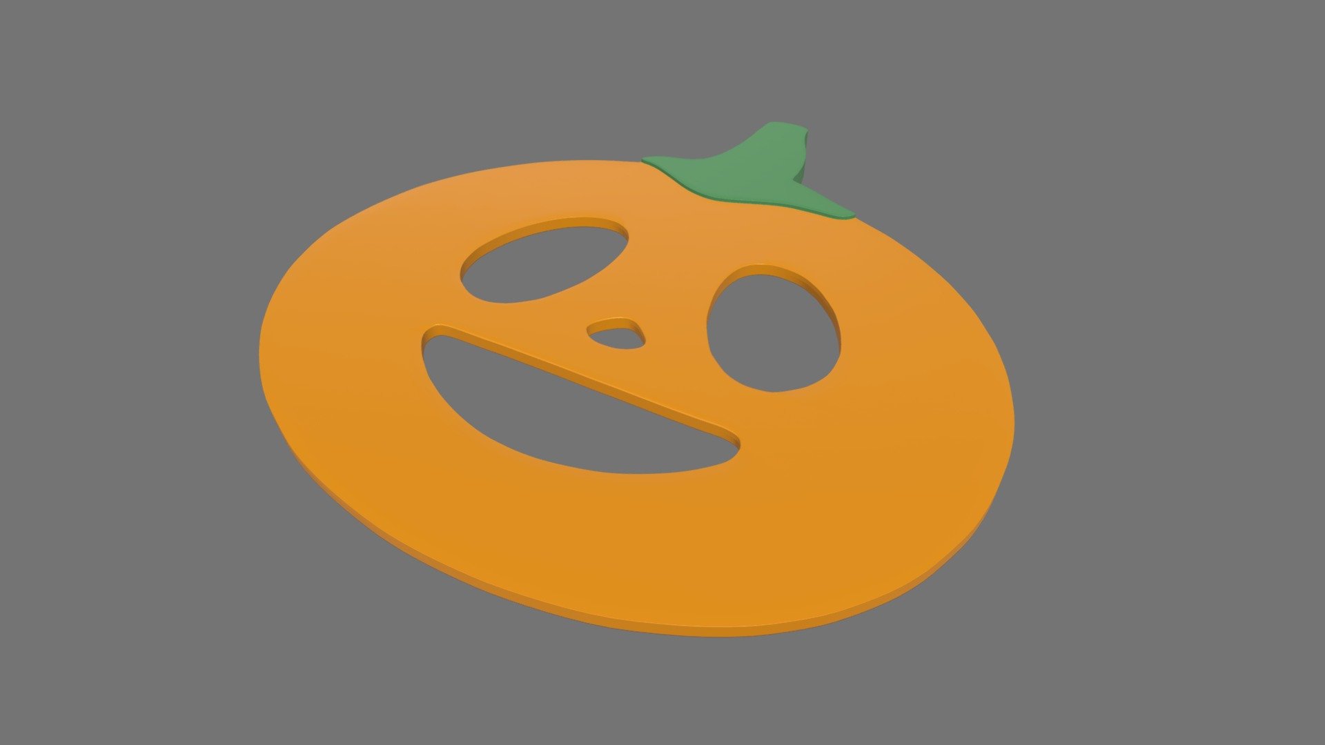 Pumpkin Candy 3d model