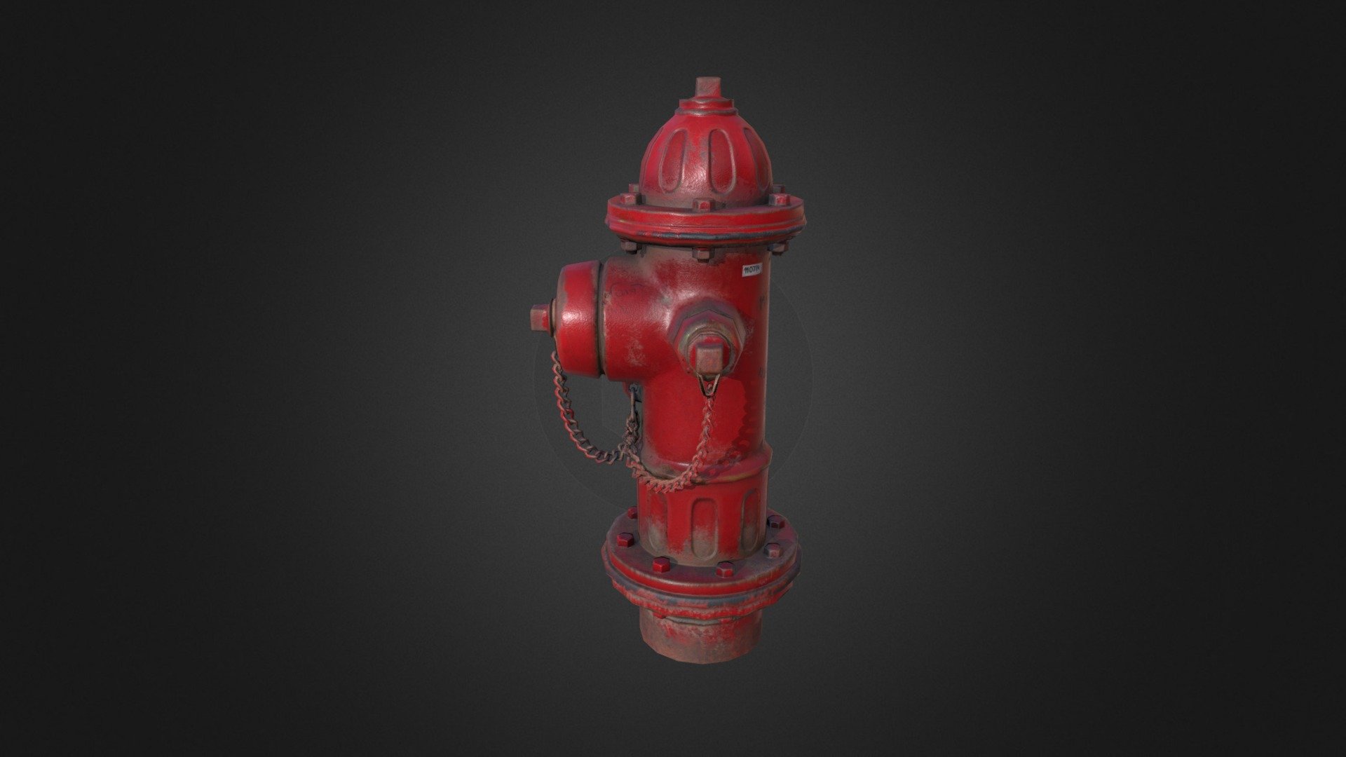 Fire Hydrant 3d model