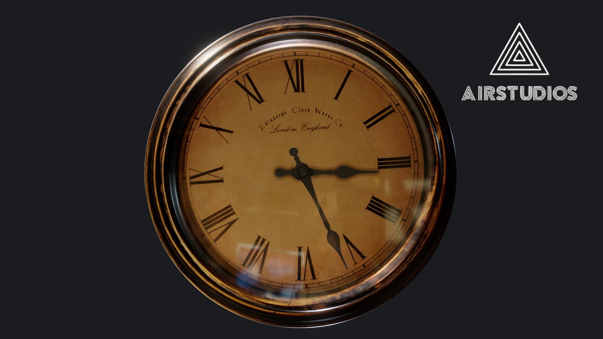 Clock 3d model