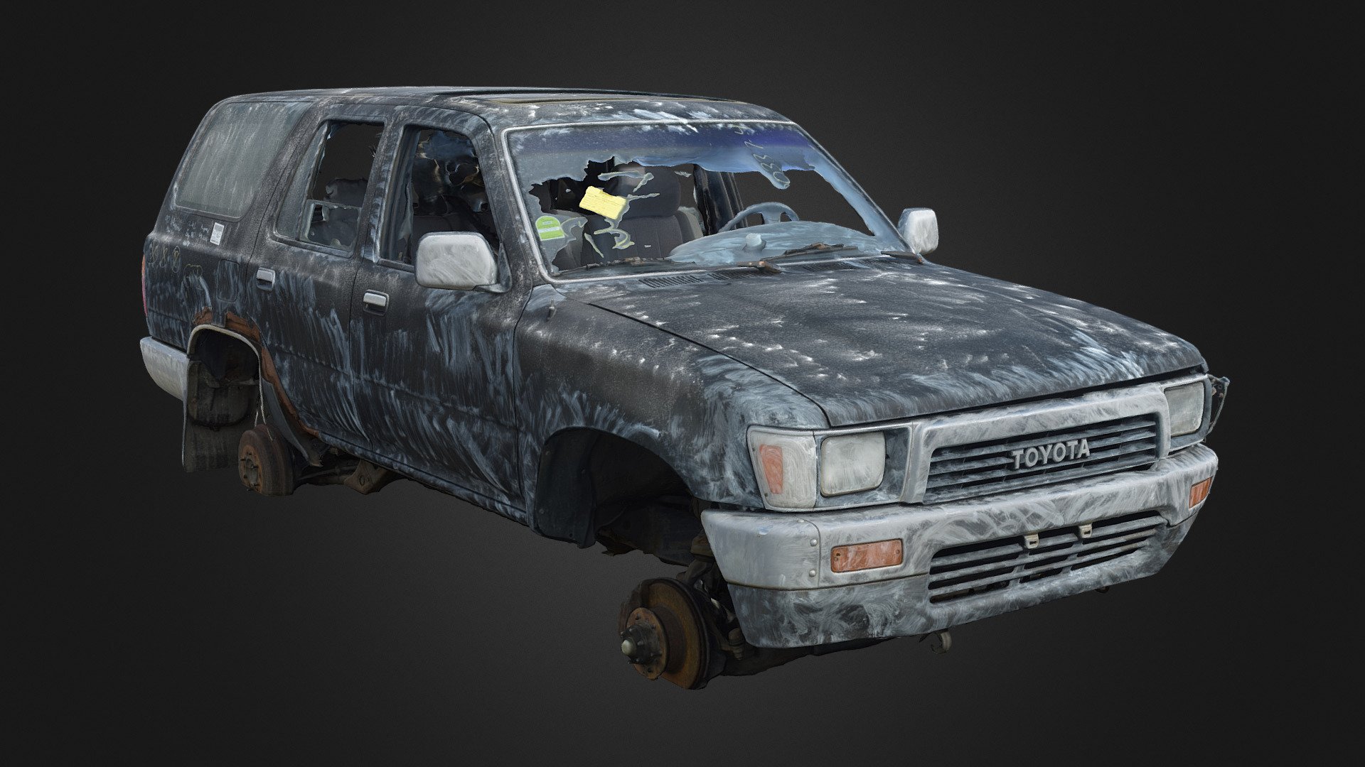 1990-1991 4Runner [Scan] 3d model