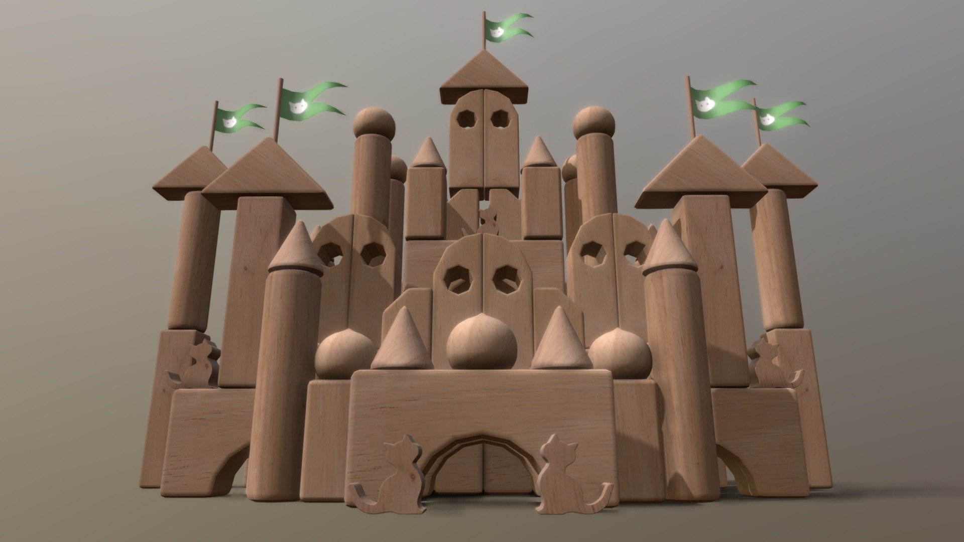 Castle 3d model