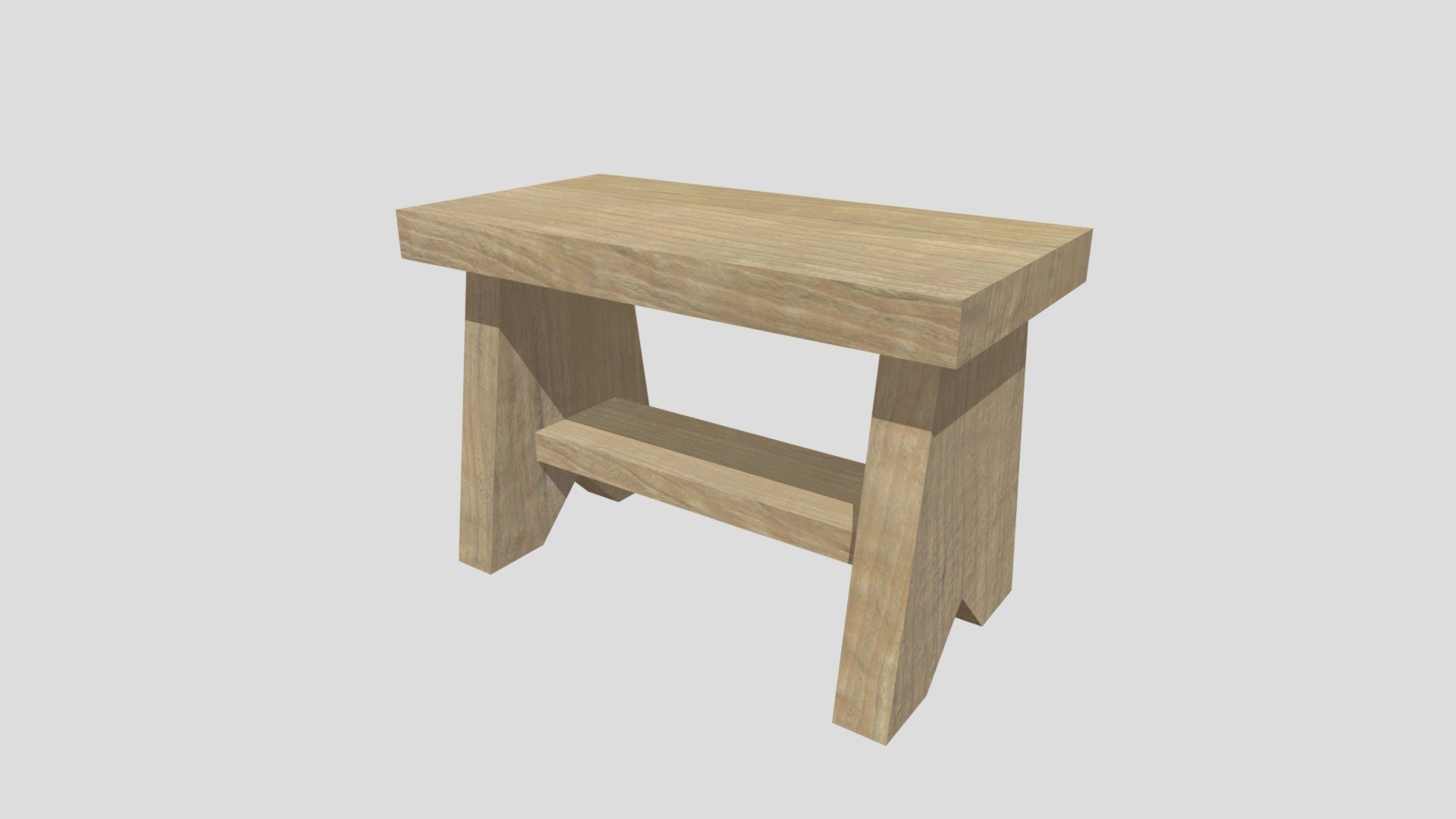 Step Stool 3d model