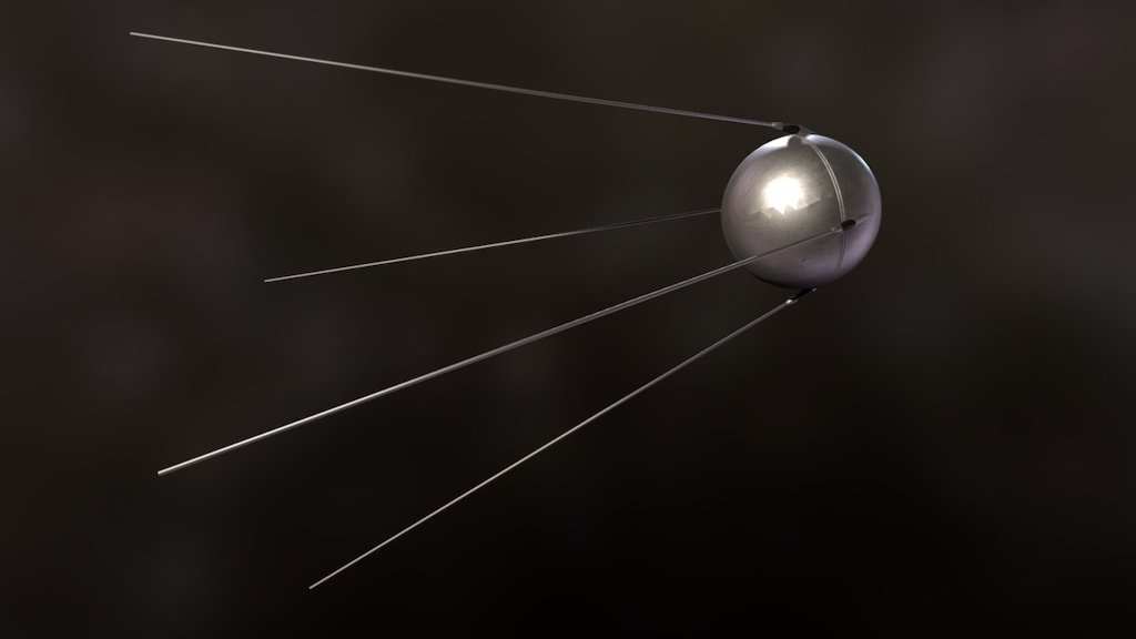 Sputnik 1 3d model