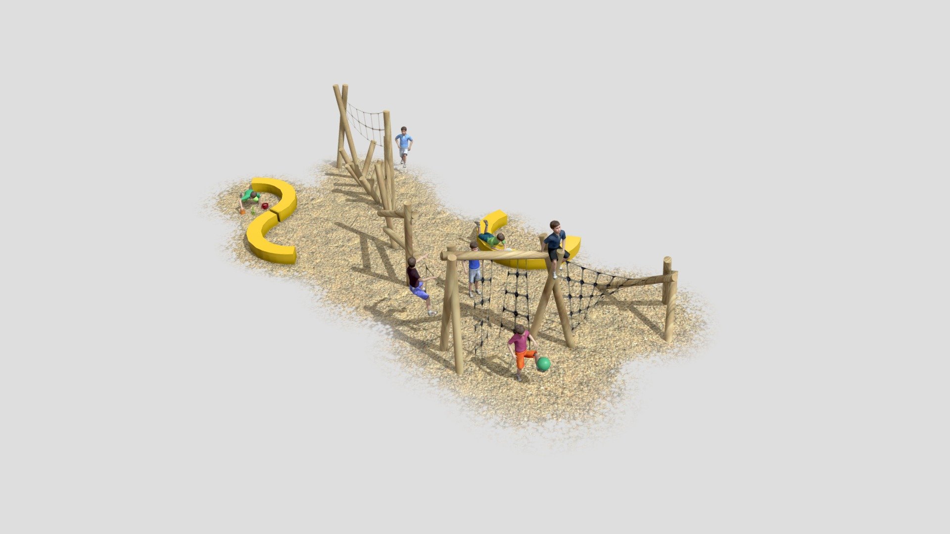 Playground 3d model