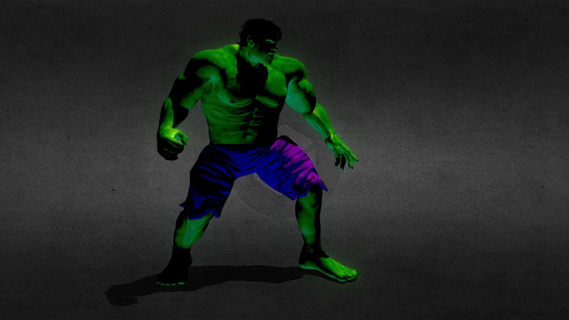 Classic Hulk 3d model