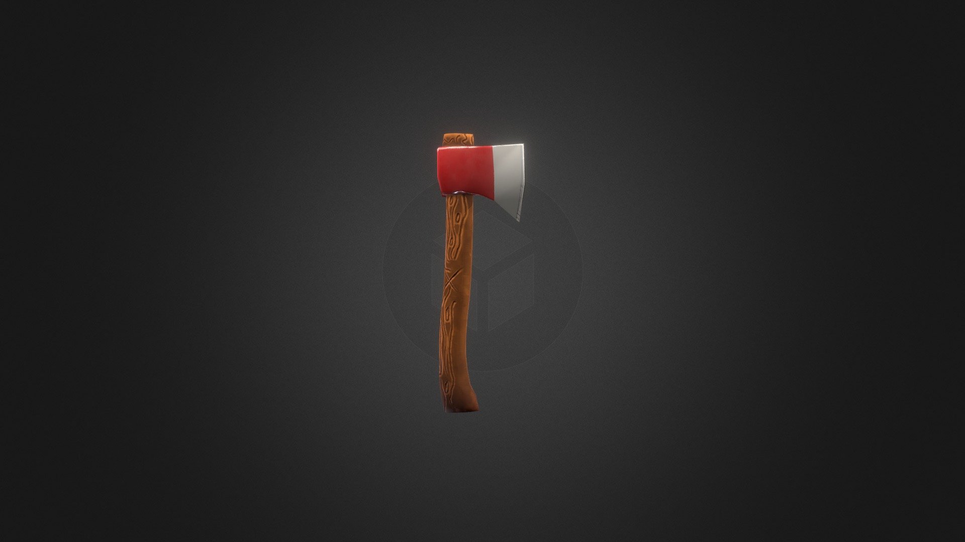 Stylized Axe 3d model