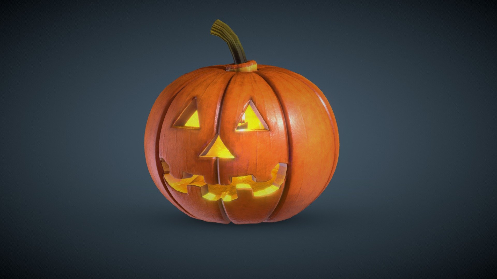 Halloween Pumpkin 3d model