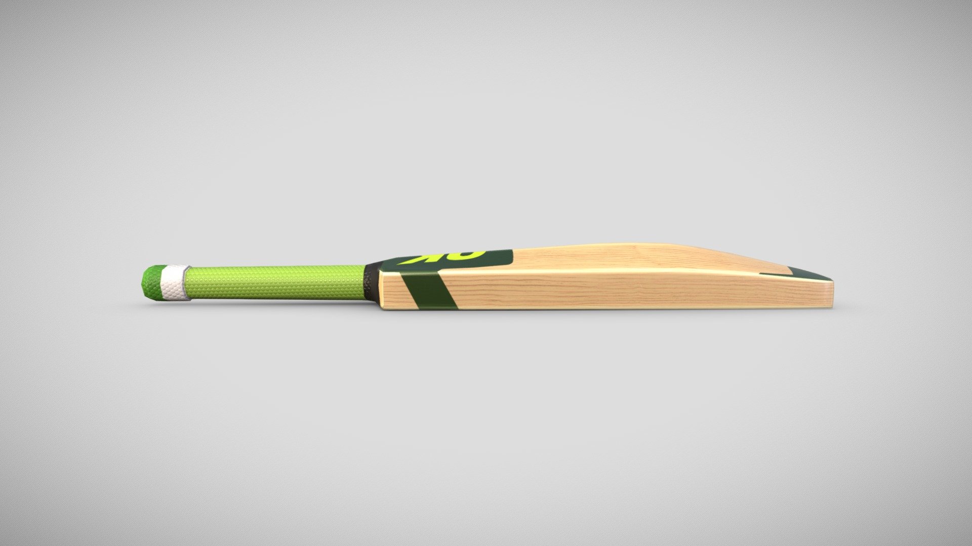 cricket bat 3d model