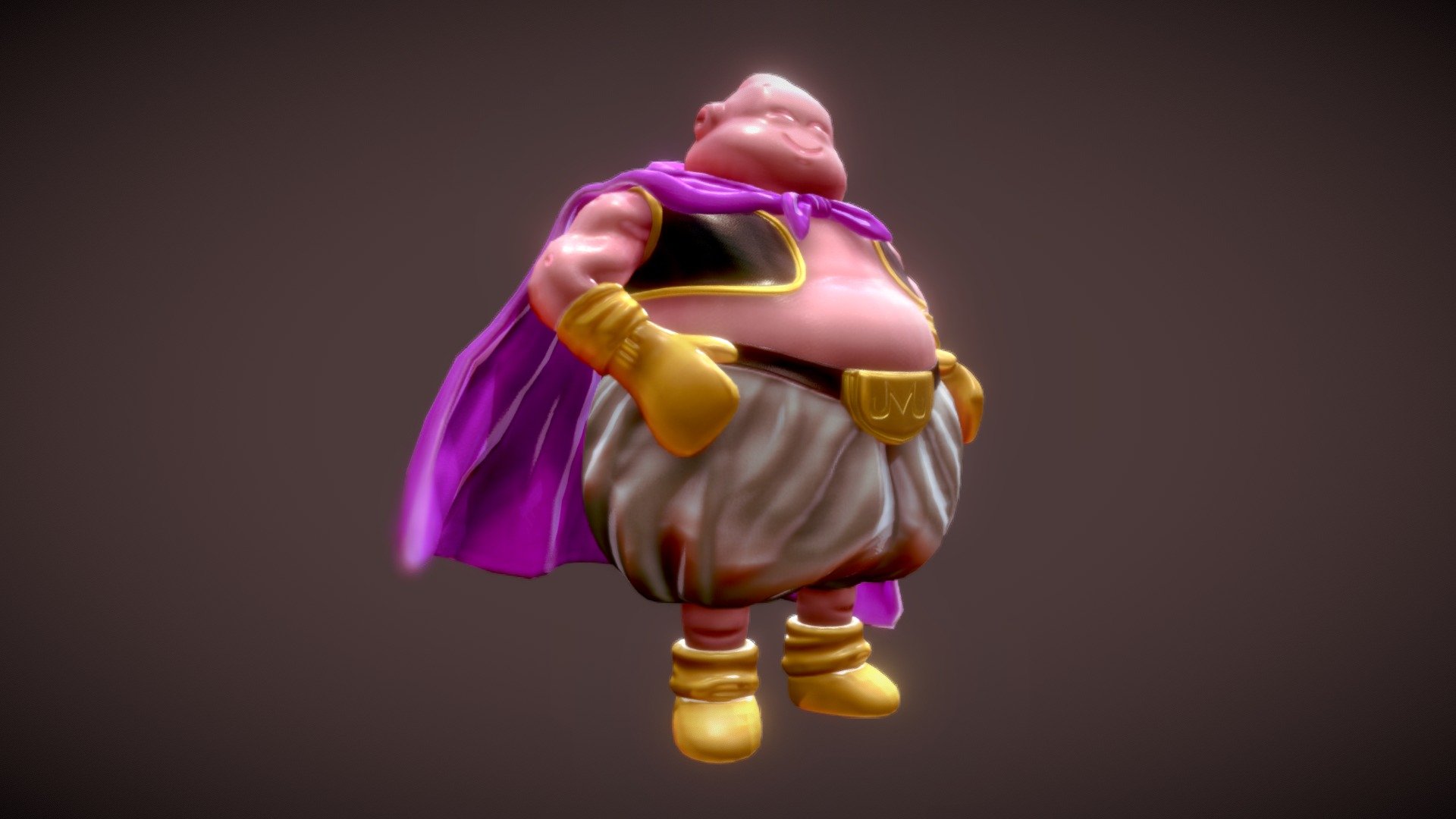 MajinBuu 3d model