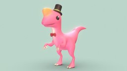 pink dinosaur