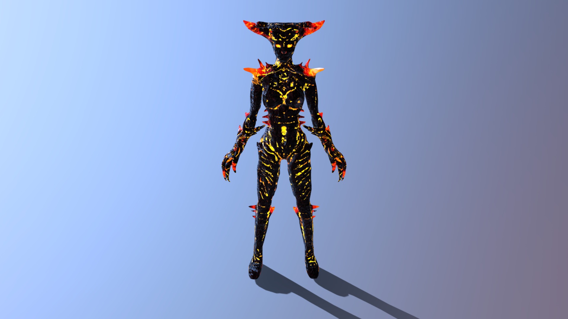 Demon 3d model