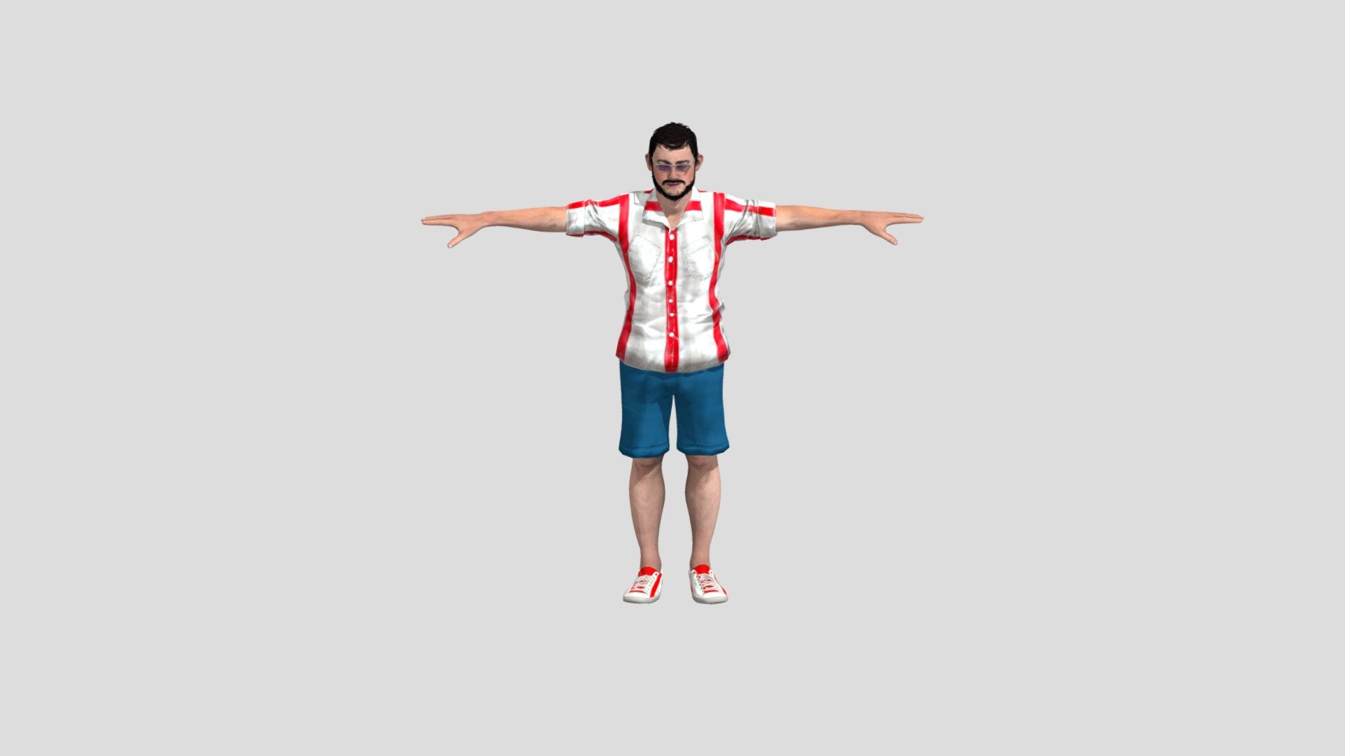 Carryminati Indian Youtuber 3d model