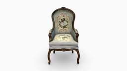 Antique Bergere Chair