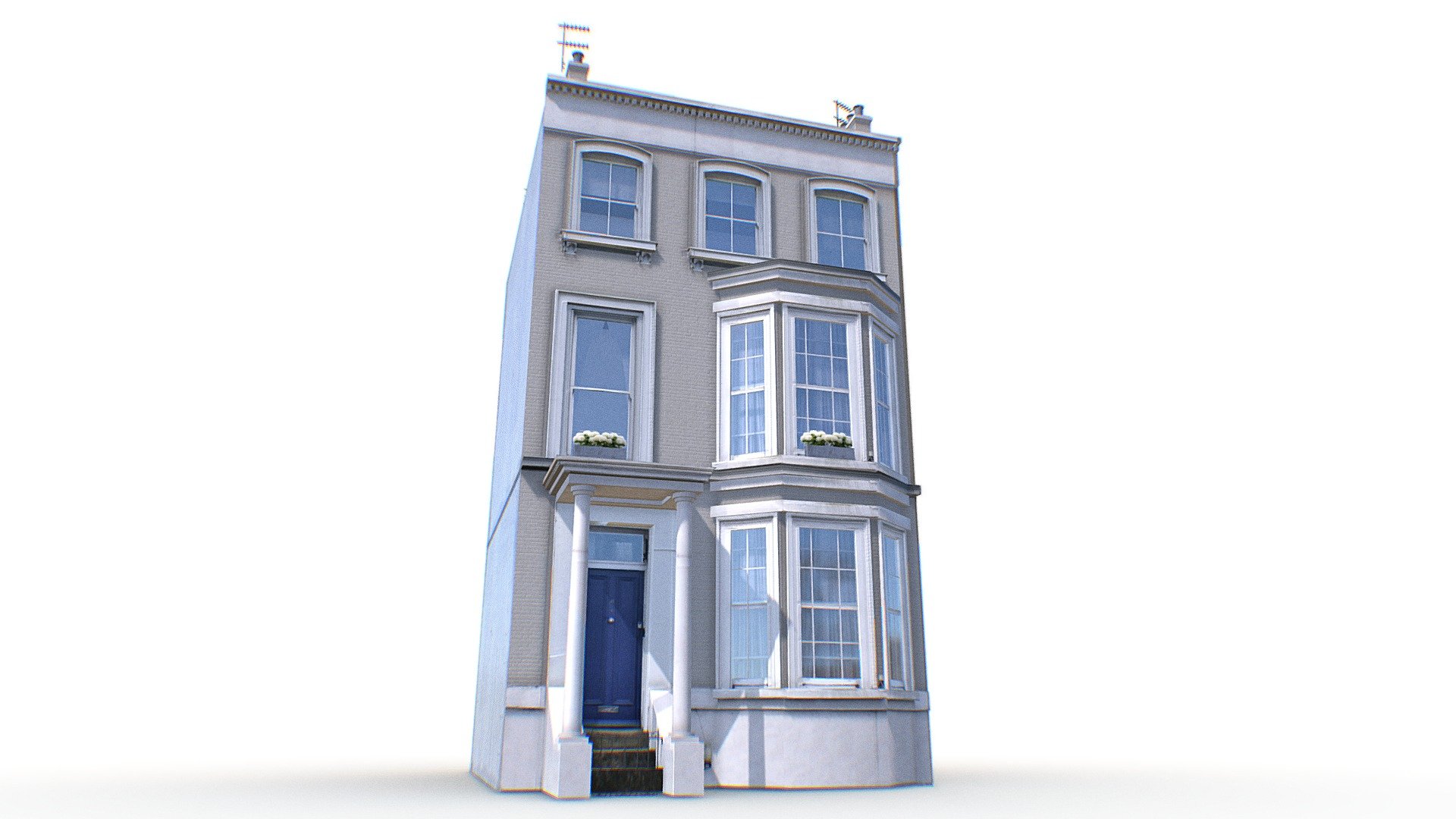 London Townhouse 3d model