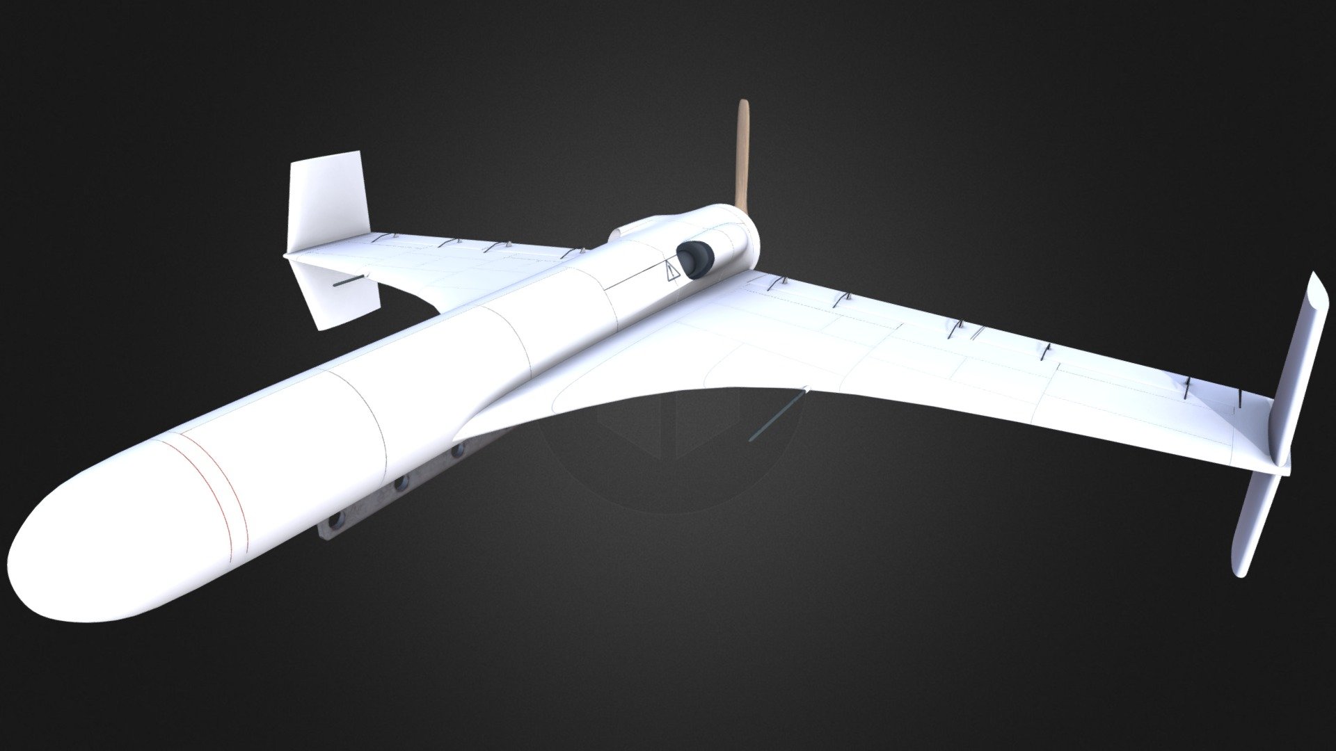 SynthCo Kamikaze Drone 3d model