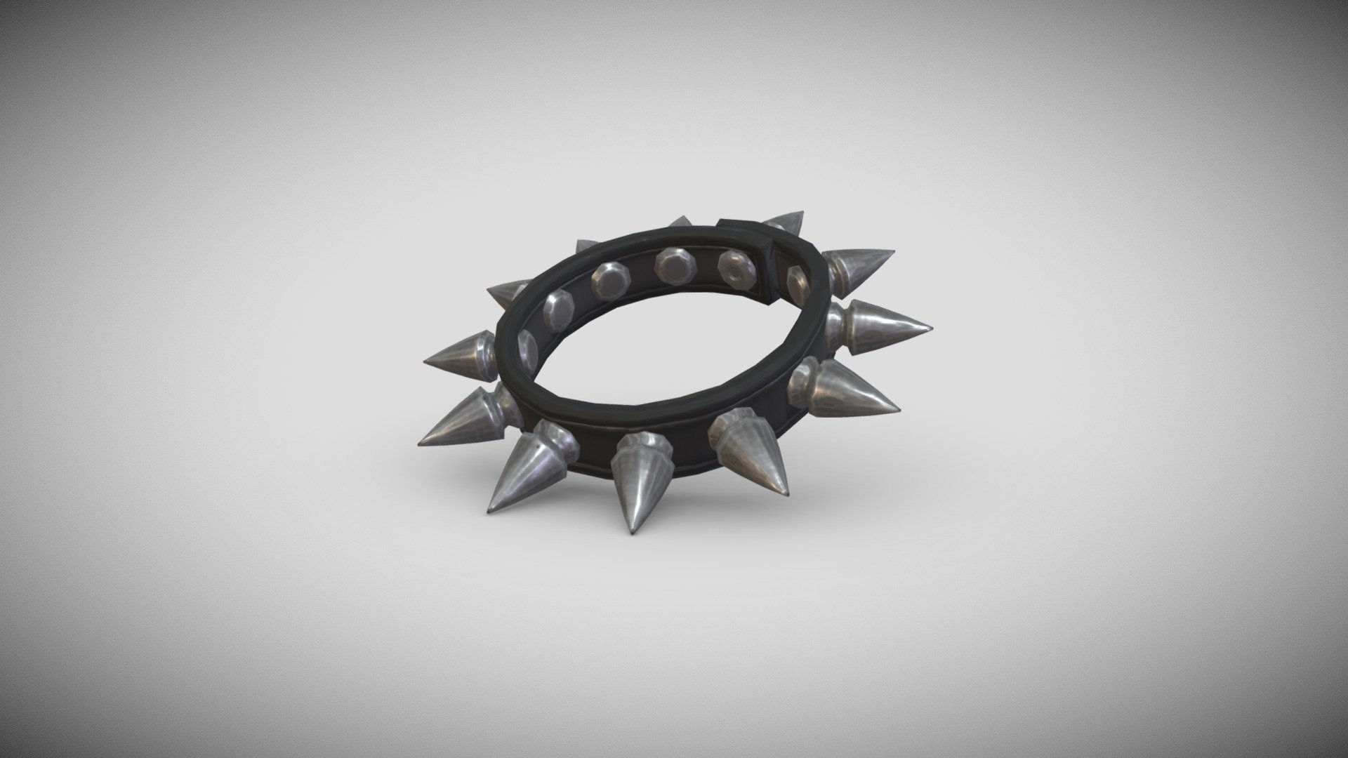 Punk-Collar 3d model