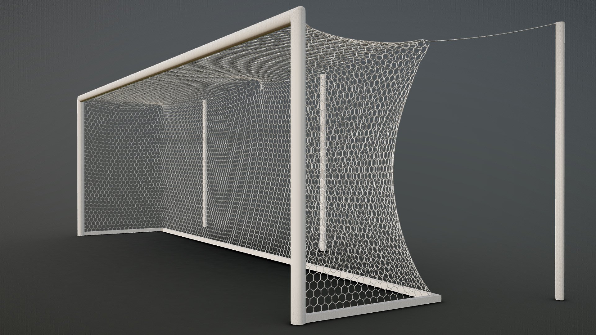 Football Goal 3d model