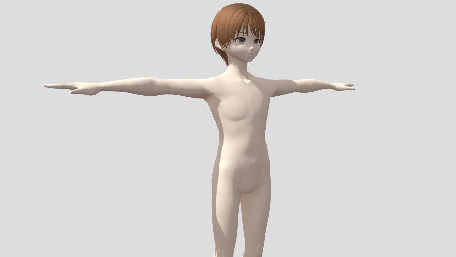 【Anime Character】Original Male (V1/Unity 3D) 3d model