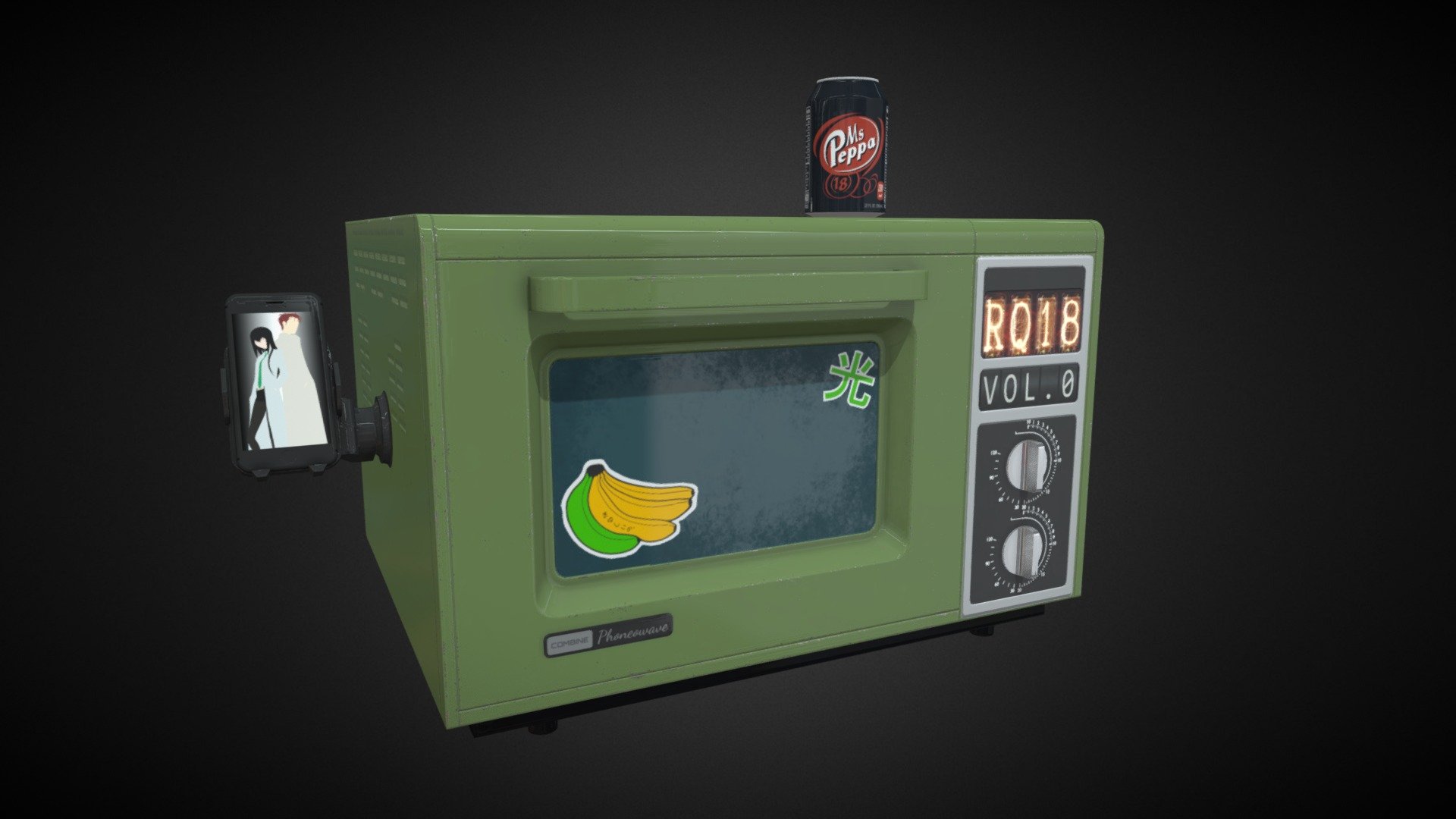 Phone Microwave (name subject to change) 3d model