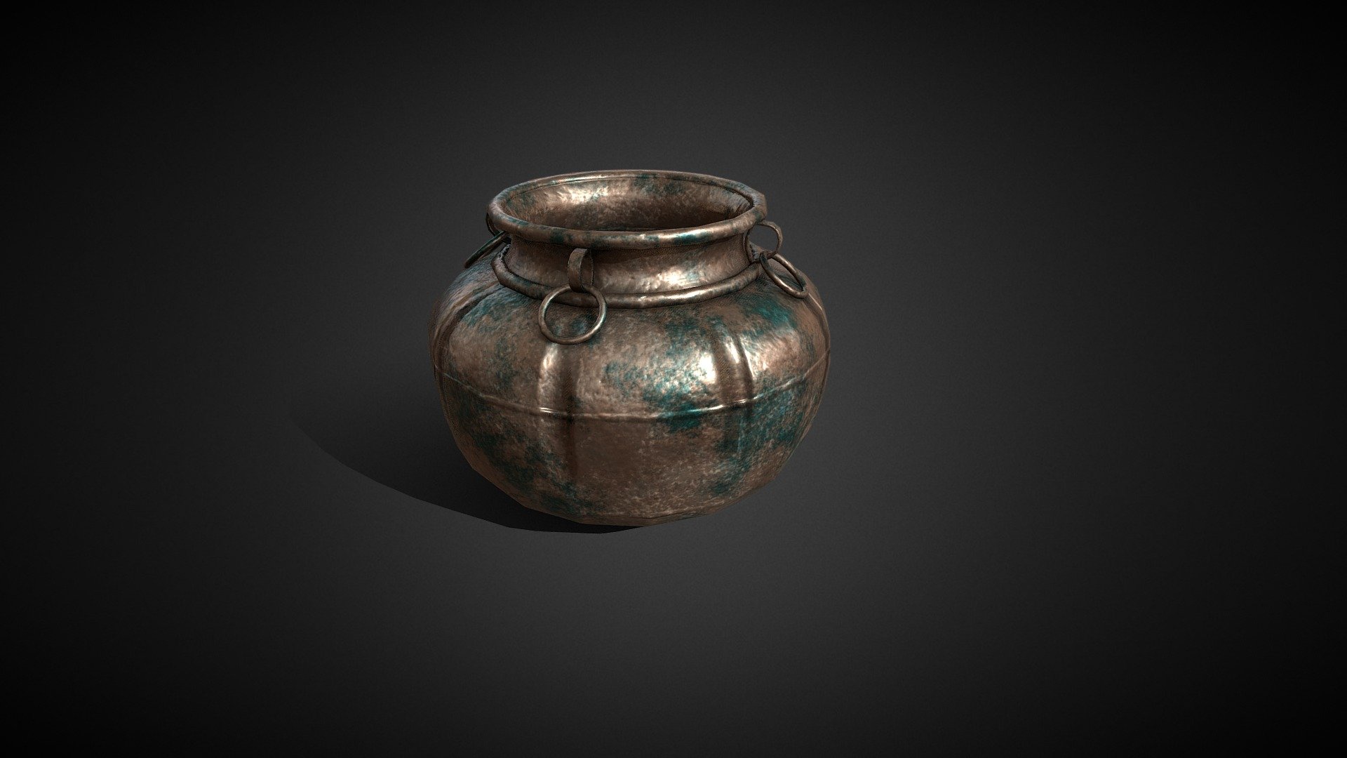 Cooking Pot 01 3d model