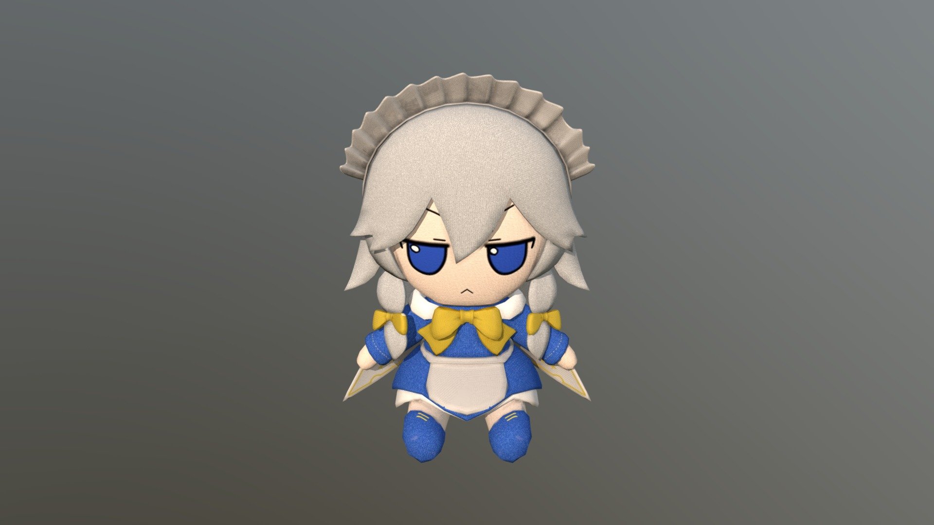 Sakuya Fumofumo 3d model