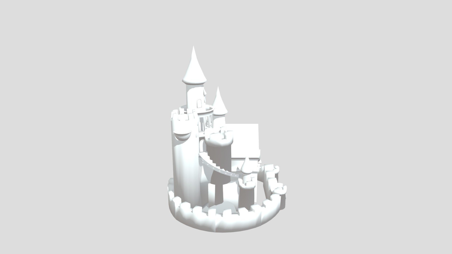 Castle 3d model