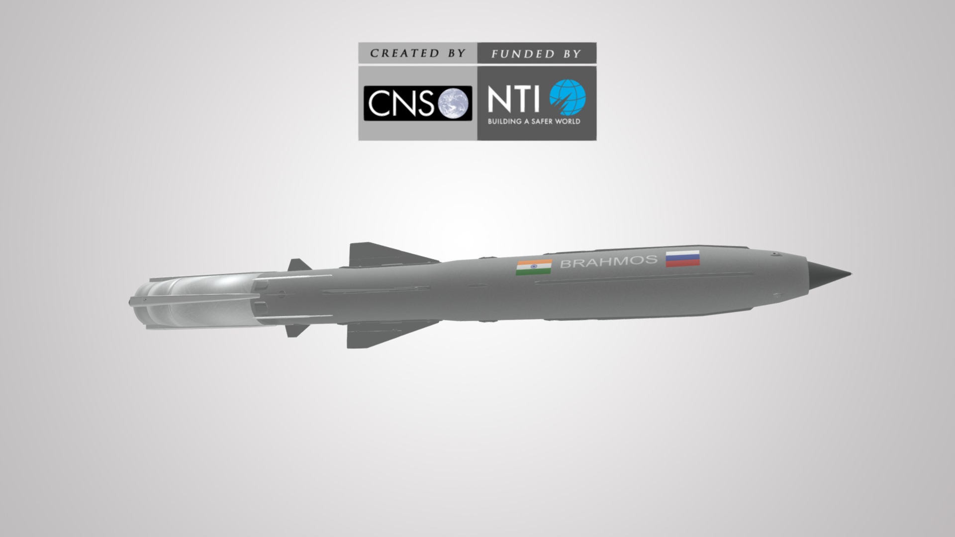 Brahmos 3d model