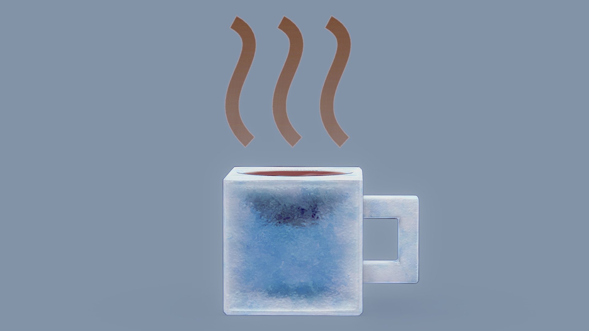 Ice Coffee 3d model