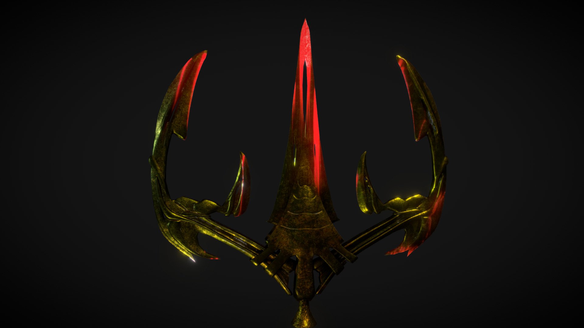 Poseidons Trident 3d model