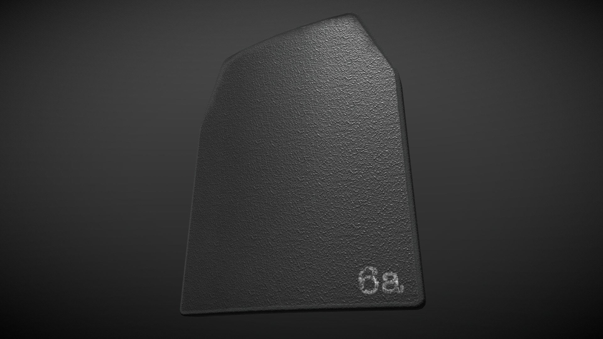 Armor plate 3d model