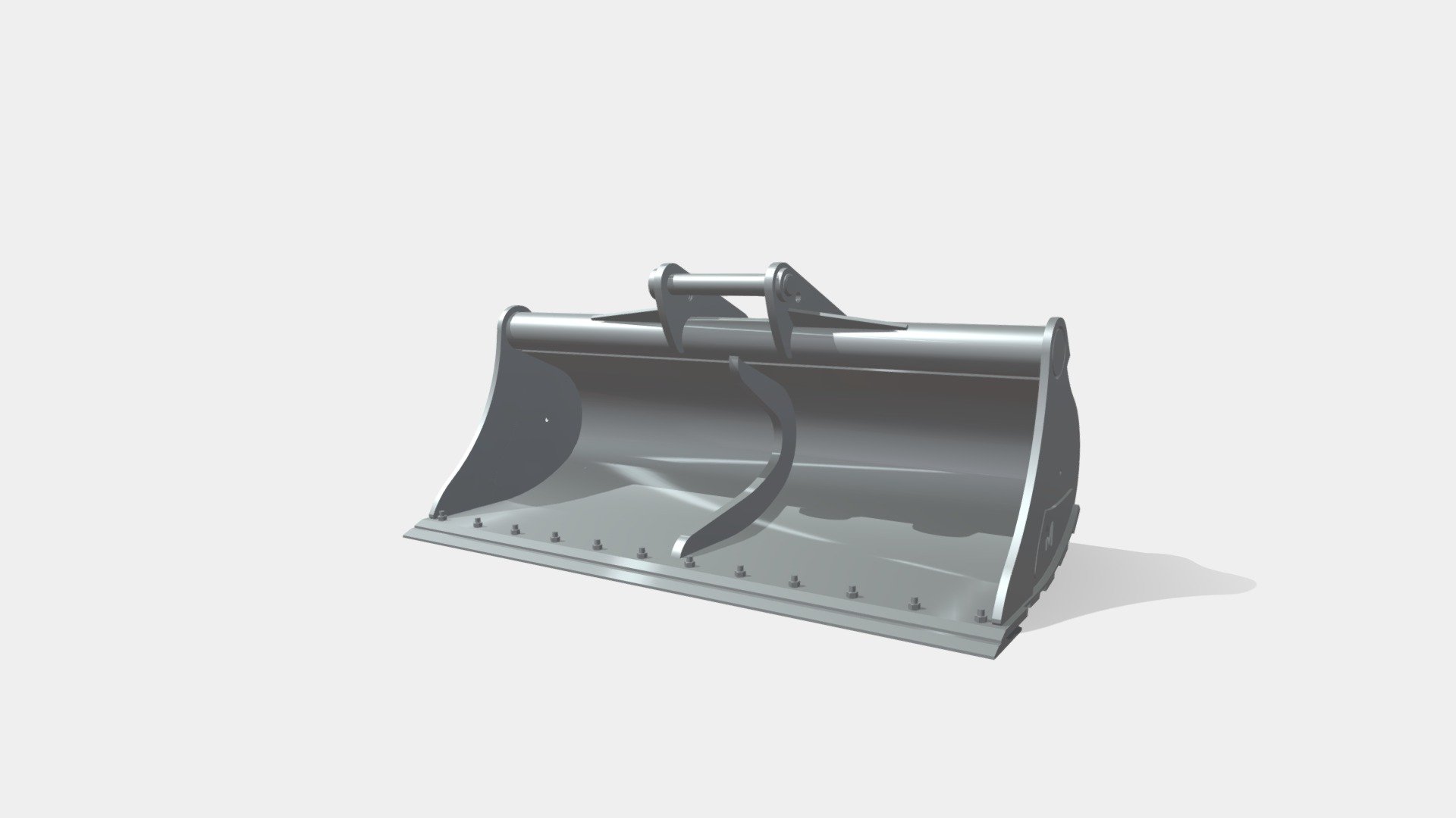 Godet de curage profil standard MAGSI 3d model