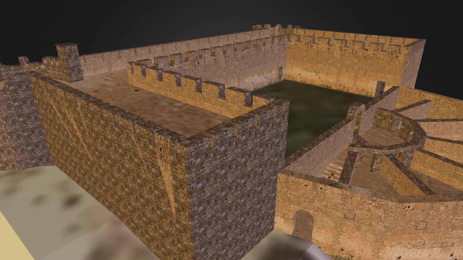 Aptera Castle 3d model