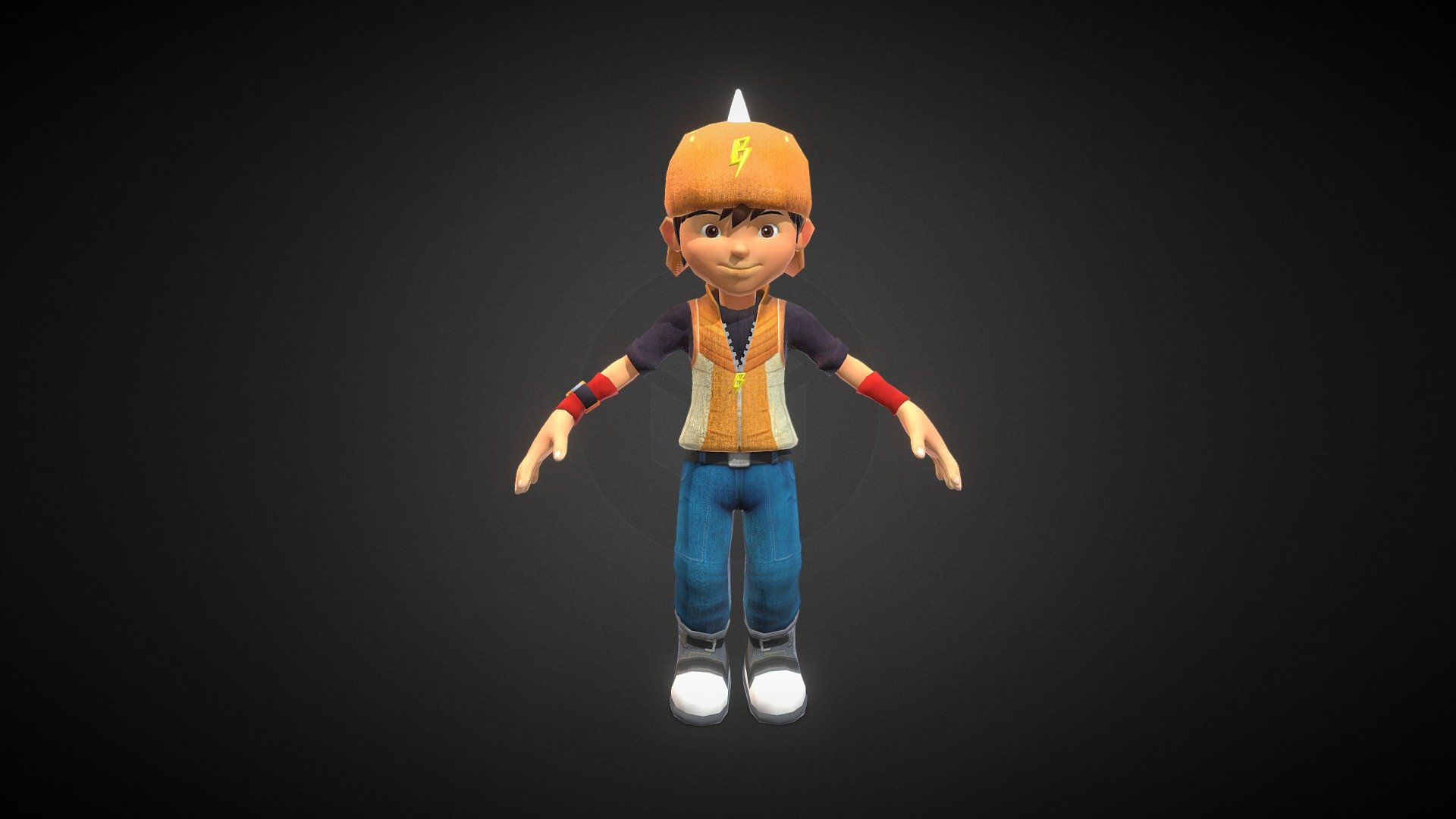 Boboboy standar 3d model