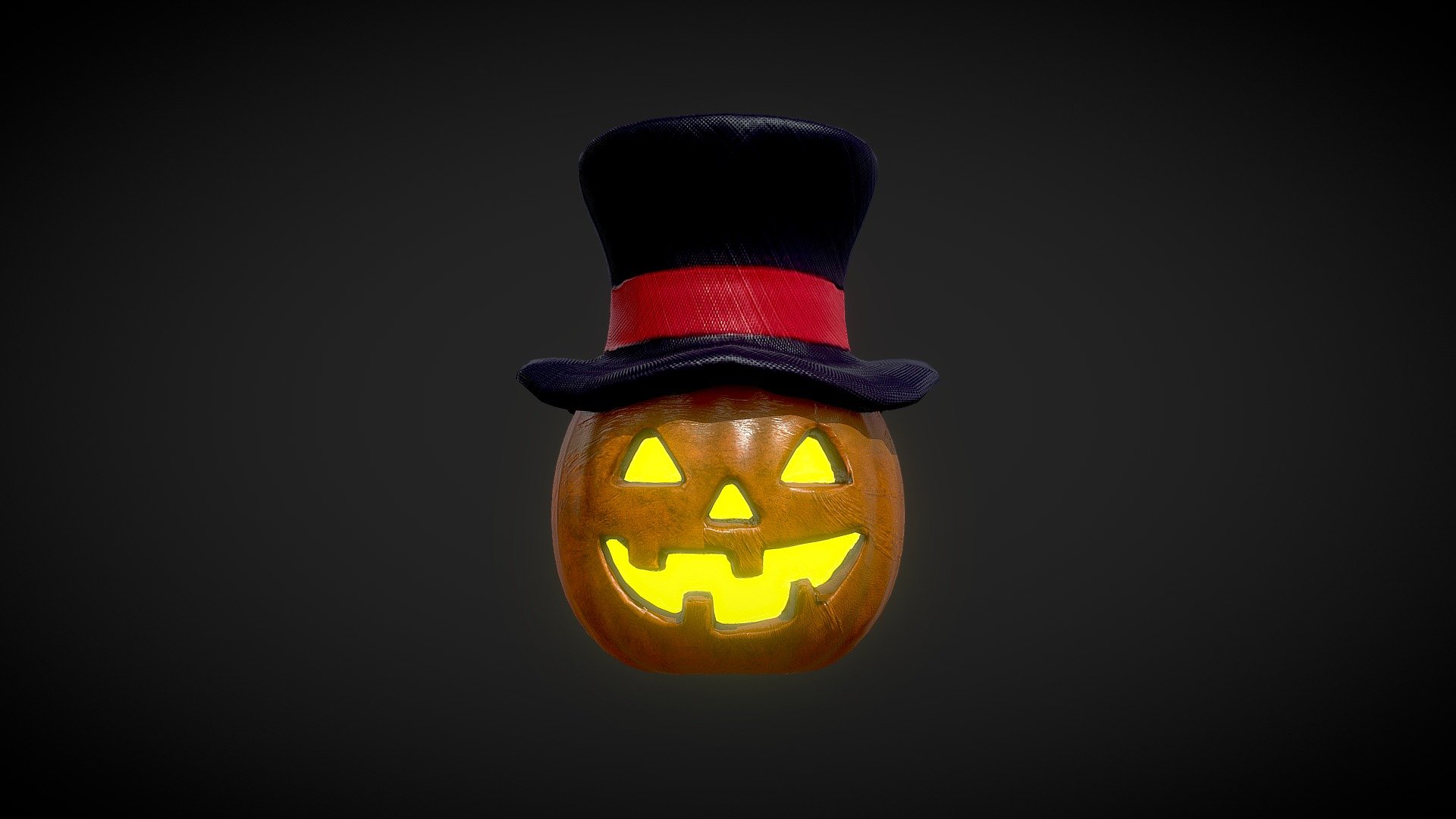 Halloween pumpkin Head (Vol 2) 3d model