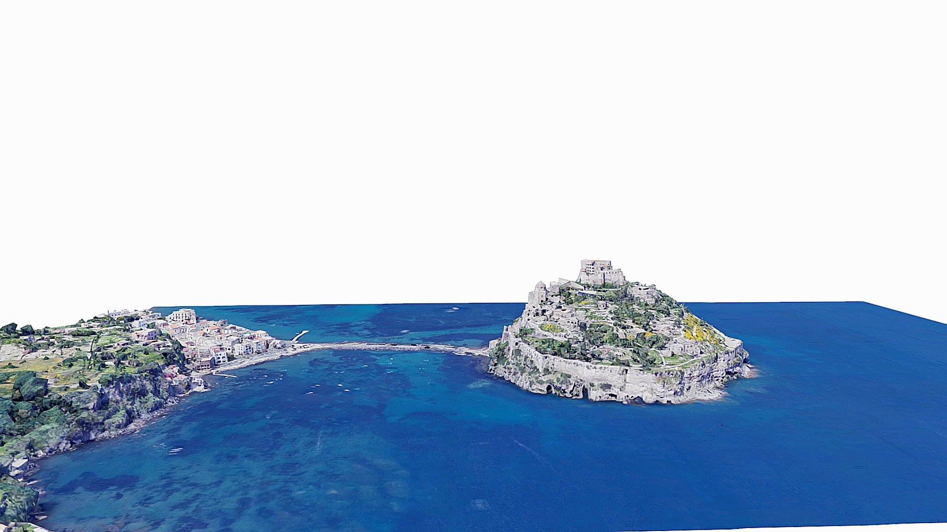 Aragonese Castle 3d model